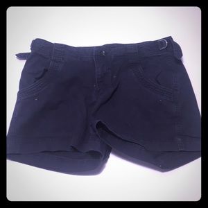 athleta navy shorts